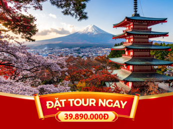 TOUR LỄ 30/4 - 1/5 | 5N5D | TOUR OSAKA - KOBE - KYOTO - NAGOYA - YAMANASHI - TOKYO