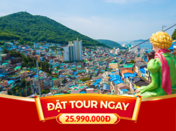 TOUR LỄ 30/4 - 1/5 | 6N5D | TOUR BUSAN - SEOUL
