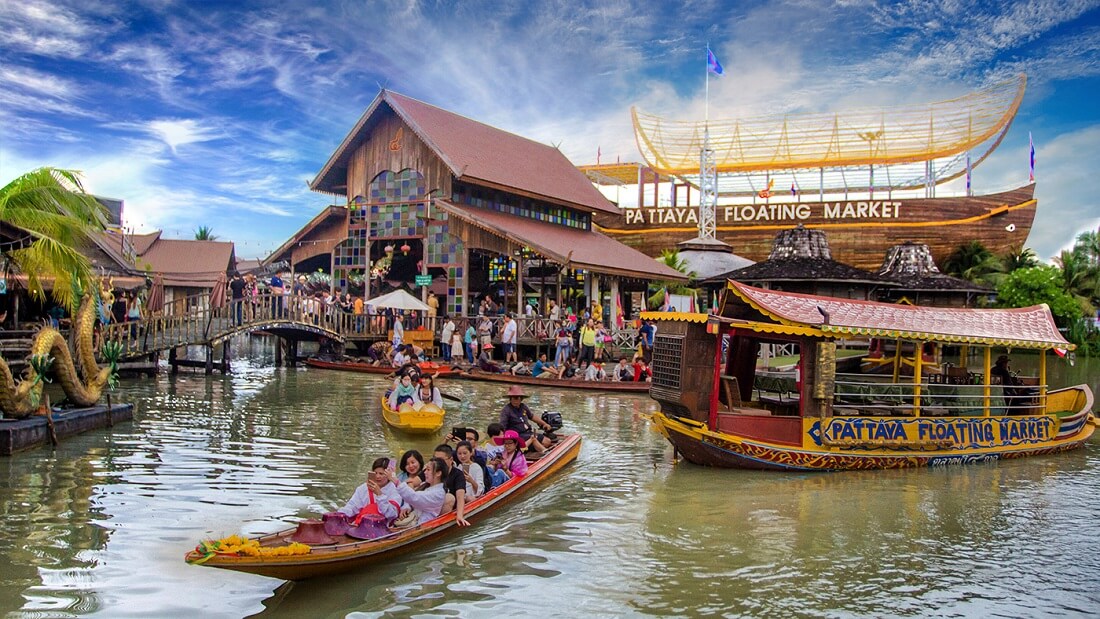 Chợ nổi 4 miền Pattaya